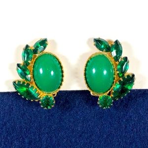 Unique Vintage Clip on Earrings #2